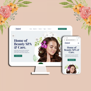 Anjani Beauty & Spa WordPress Template